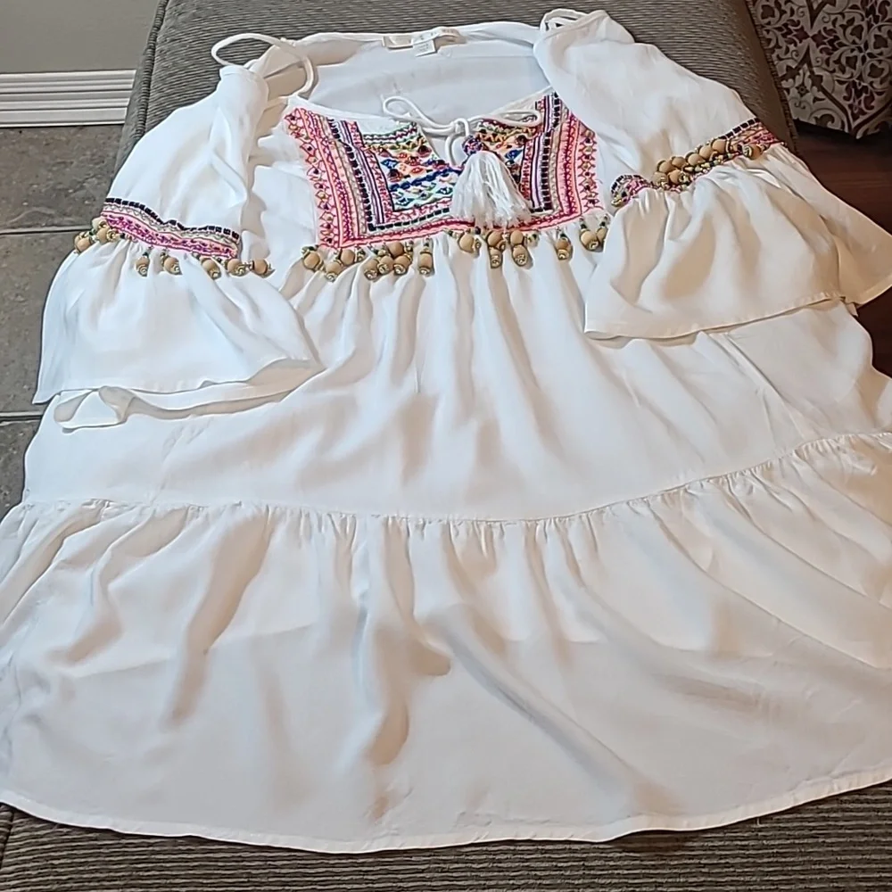Boston Proper Beaded Dress - Picture 13 of 15